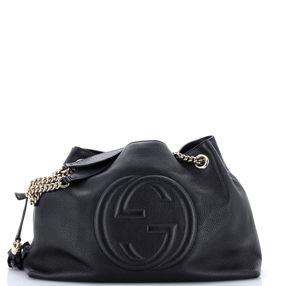 Gucci Medium Soho Chain Strap Shoulder Bag Leather